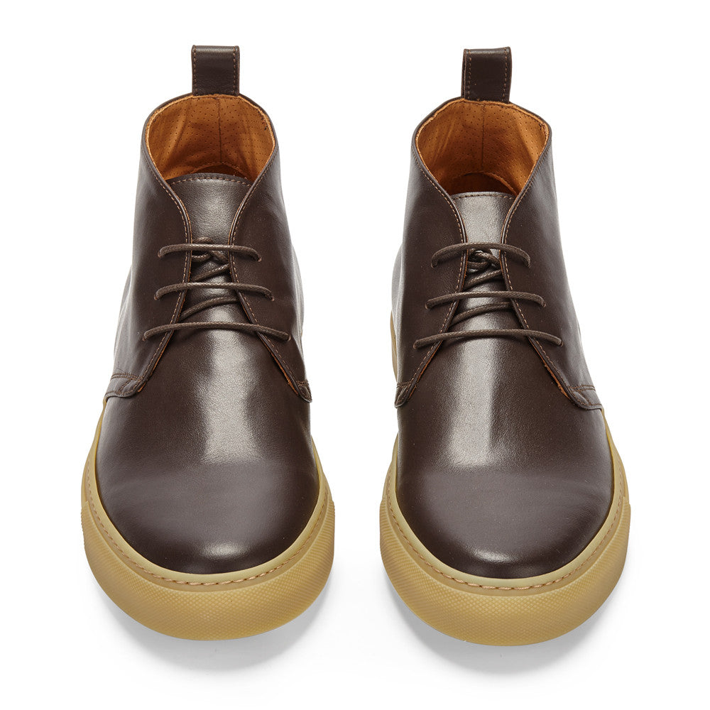 Chukka leather brown best sale